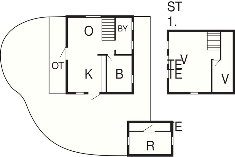6 persoons vakantie huis in Rømø-Plattegrond