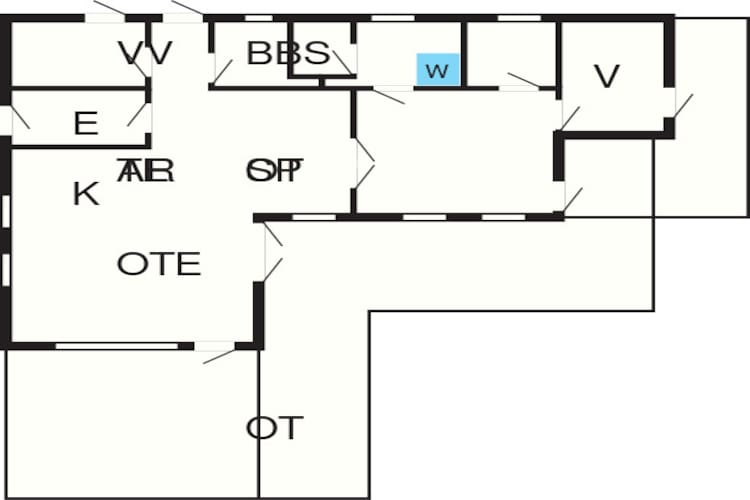 10 persoons vakantie huis in Hadsund-Plattegrond