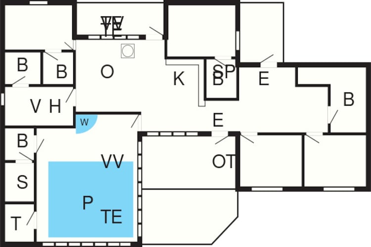 14 Personen Ferienhaus in Sæby-Grundriss