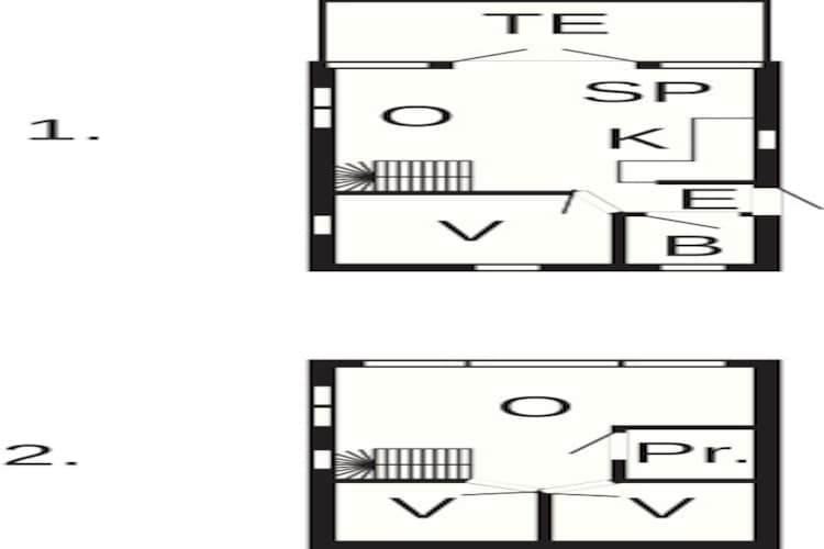Kustsereniteit in Mollosund-By Traum-Plattegrond