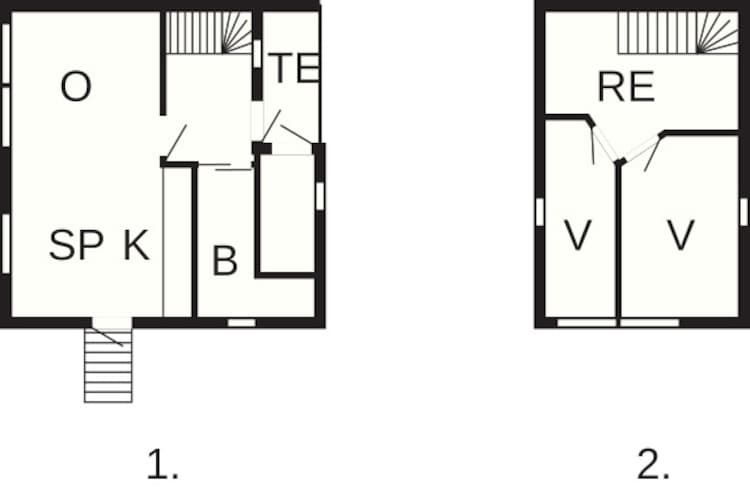 Maison de vacances pour 6 a EYDEHAVN - Plan