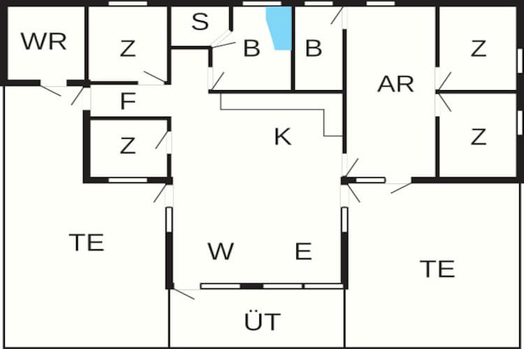 Luxury Seaside Retreat in Tornby-By Traum - Floor plan