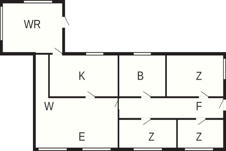 6 persoons vakantie huis in Ærøskøbing-Plattegrond