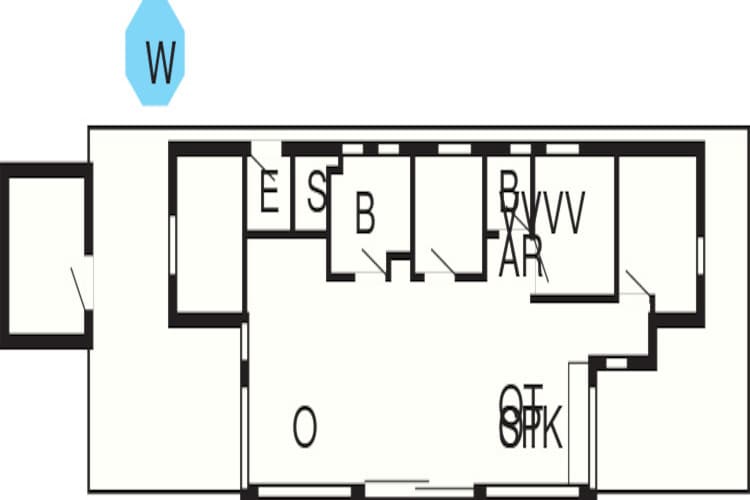 10 persoons vakantie huis in Sæby-Plattegrond