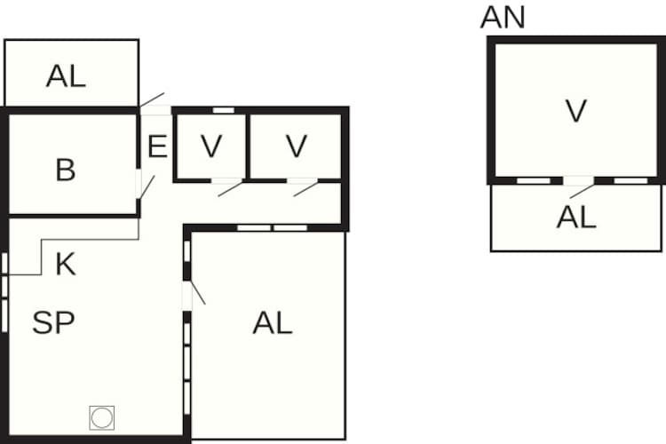 5 Personen Ferienhaus in EDSBRO - Grundriss