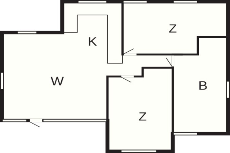 4 persoons vakantie huis in Haderslev-Plattegrond