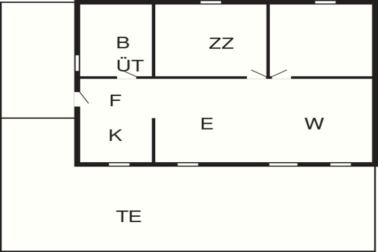 6 persoons vakantie huis in Hadsund-Plattegrond