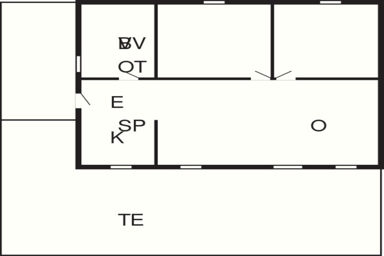 6 persoons vakantie huis in Hadsund-Plattegrond