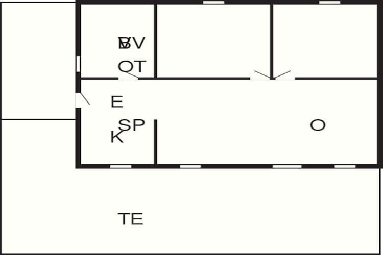 6 persoons vakantie huis in Hadsund - Plattegrond