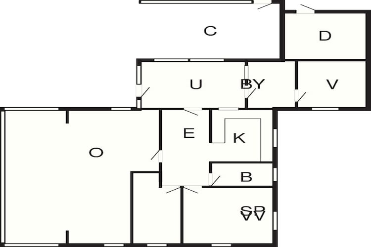 6 person holiday home in Korsør-Floor plan
