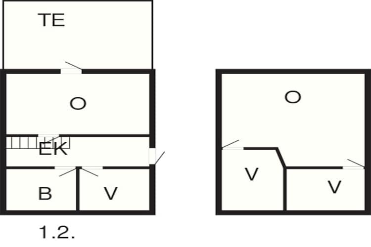 6 persoons vakantie huis in BØMLO-Plattegrond