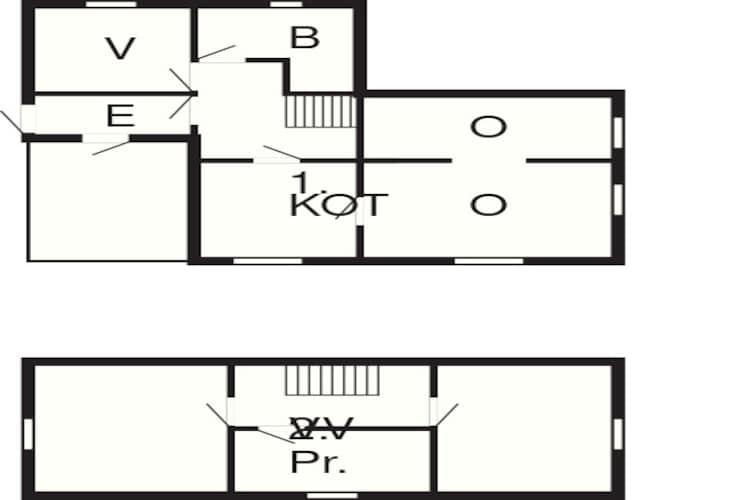 6 person holiday home in Storsteinnes-Floor plan