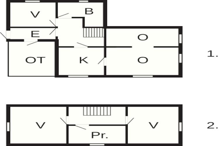 6 persoons vakantie huis in Storsteinnes - Plattegrond