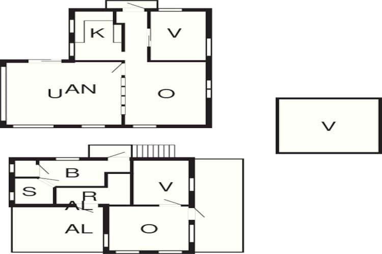 8 Personen Ferienhaus in HENÅN-Grundriss