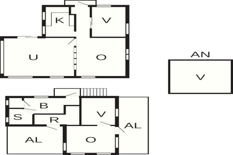 8 persoons vakantie huis in HENÅN - Plattegrond