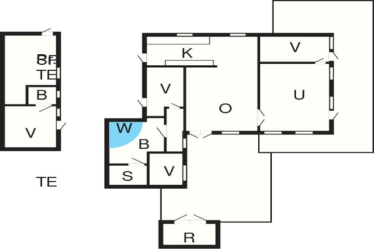 Kustsereniteit bij Hvidbjerg-By Traum-Plattegrond