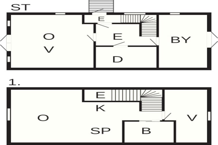 7 persoons vakantie huis in Bud-Plattegrond