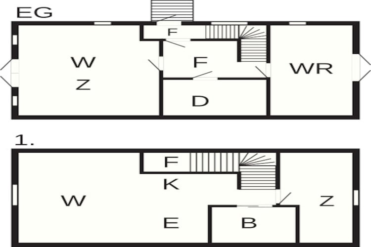7 persoons vakantie huis in Bud-Plattegrond