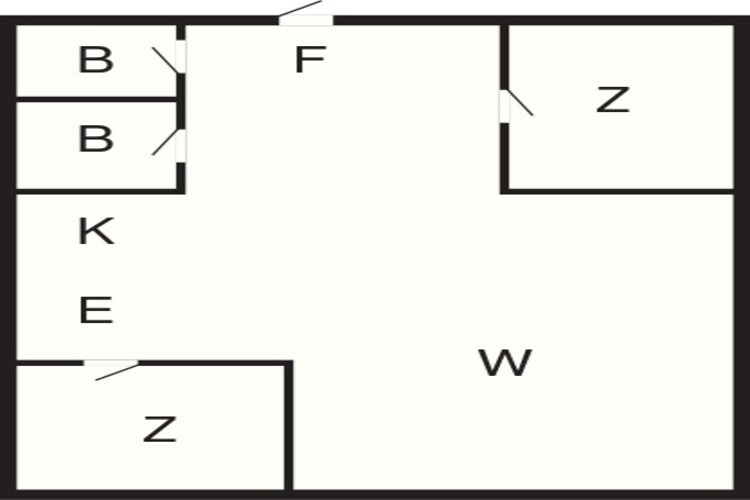 4 persoons vakantie huis in Hjørring-Plattegrond