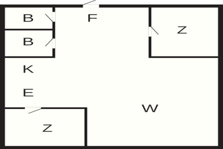 4 persoons vakantie huis in Hjørring-Plattegrond