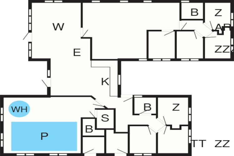 18 person holiday home in Væggerløse-Floor plan