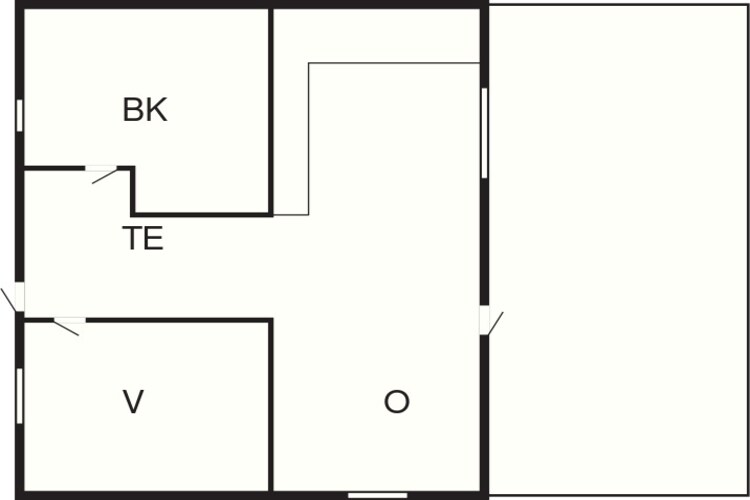 Zomerjuweel in Centraal Visby-By Traum-Plattegrond