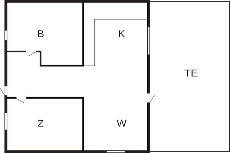 Zomerjuweel in Centraal Visby-By Traum-Plattegrond