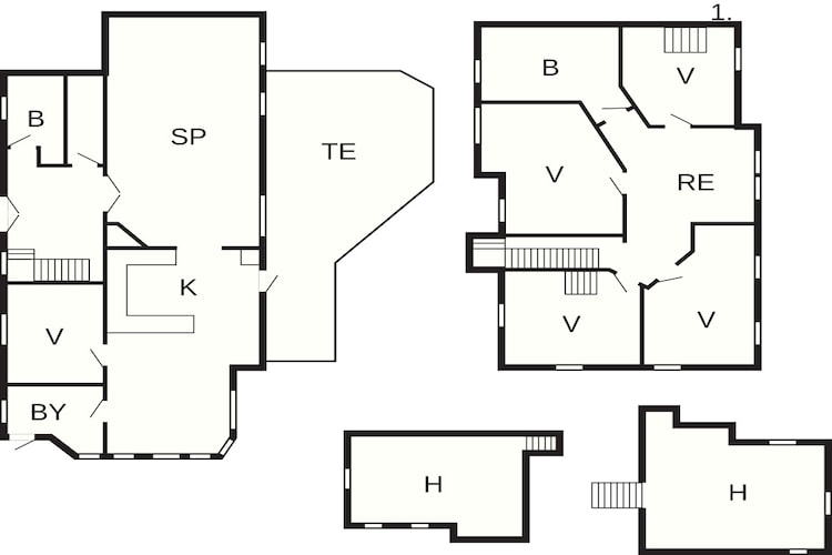 Spacious Cottage Retreat in Sonderborg-By Traum-Floor plan
