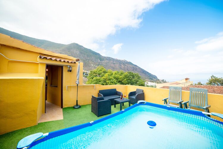 Vakantiehuizen Spanje | Trfe | Vakantiehuis te huur in Los-Realejos met zwembad  met wifi 9 personen