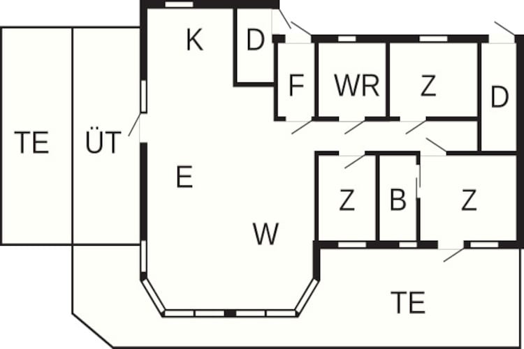 8 persoons vakantie huis in TORVIKBUKT-Plattegrond