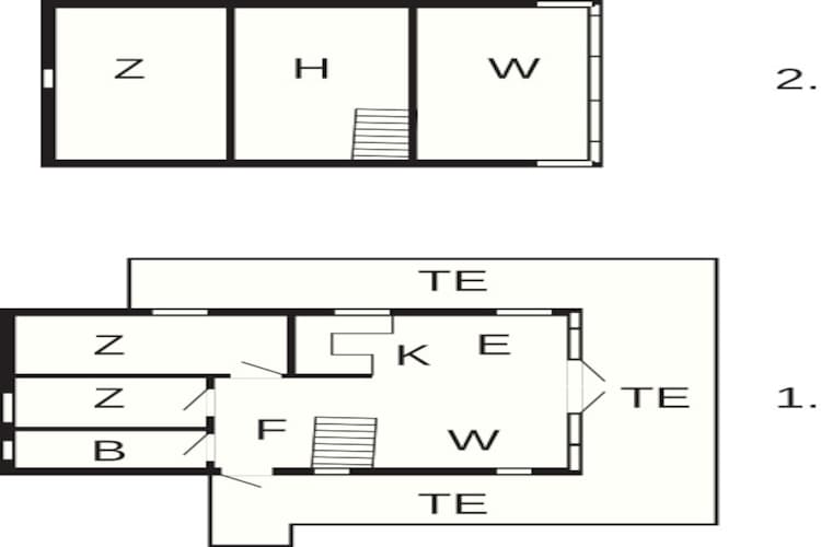 Vakantiehuis aan zee bij Gullmarsfjord - Plattegrond