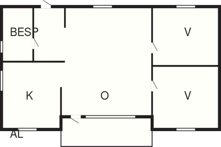 4 person holiday home in SKÅNES-FAGERHULT-Floor plan