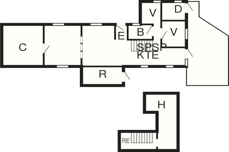8 person holiday home in Farsø-Floor plan