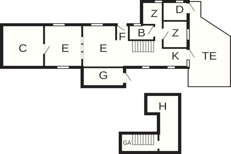 8 persoons vakantie huis in Farsø-Plattegrond