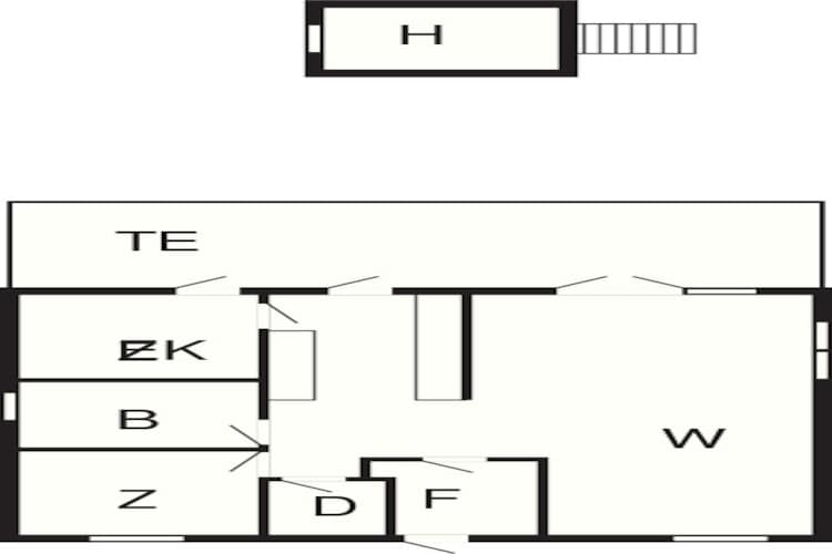 Kustsereniteit bij Skaven Strand-By Traum-Plattegrond