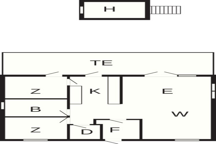 Kustsereniteit bij Skaven Strand-By Traum - Plattegrond