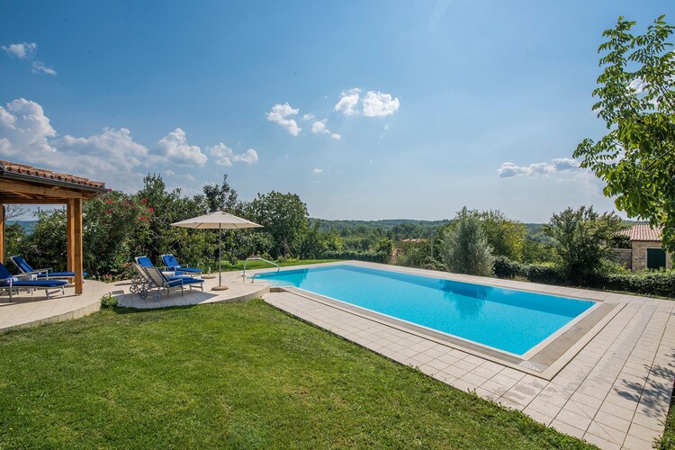 Villa Moncitta with private pool in Central Istria\n