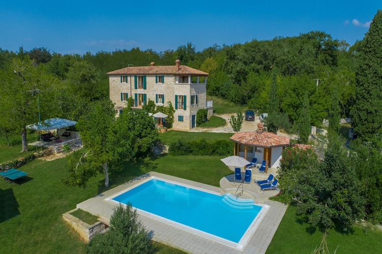 Villa Moncitta with private pool in Central Istria\n