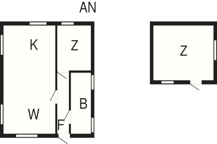 Charmante cabane d  ete avec sauna-By Traum-Plan d'étage