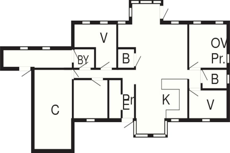 6 person holiday home in VäTö-Floor plan