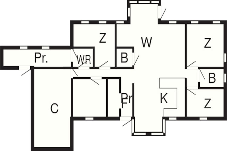 6 persoons vakantie huis in VäTö - Plattegrond