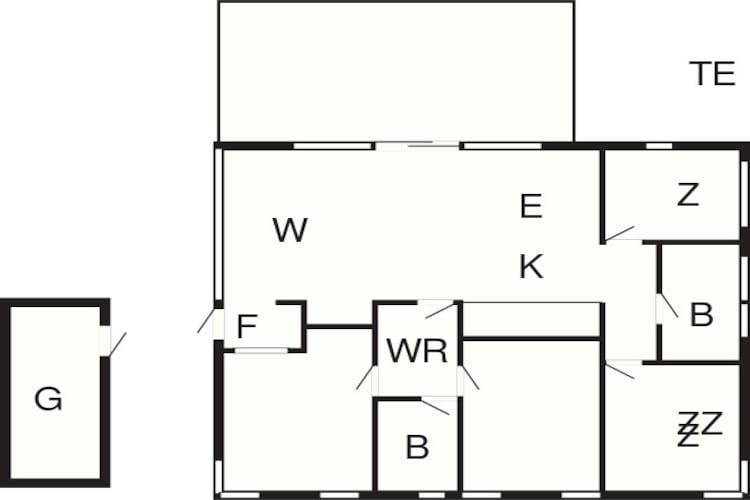 Tranquil Cottage Retreat-By Traum-Floor plan