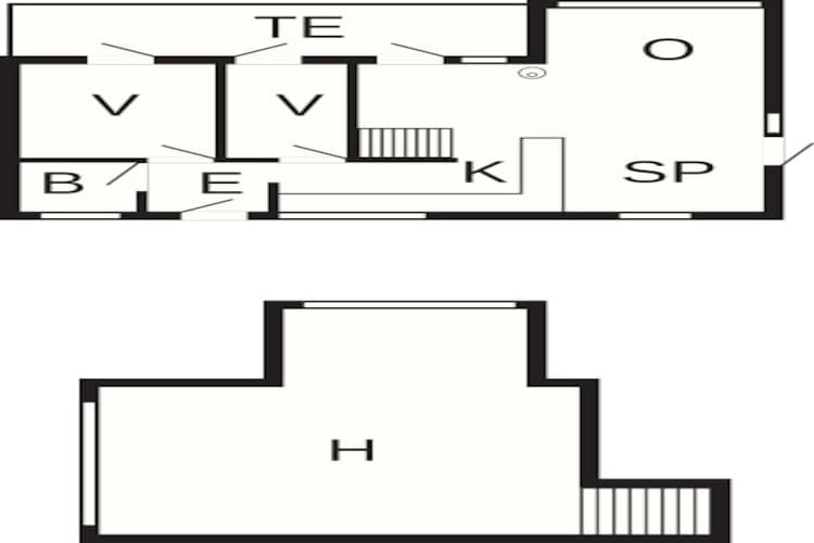 6 persoons vakantie huis in Roslev-Plattegrond