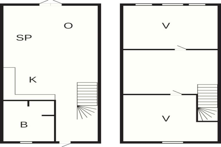 6 persoons vakantie huis in Hadsund - Plattegrond