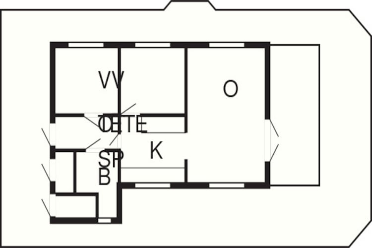 Gezellige Kusthut Rustplaats-By Traum-Plattegrond