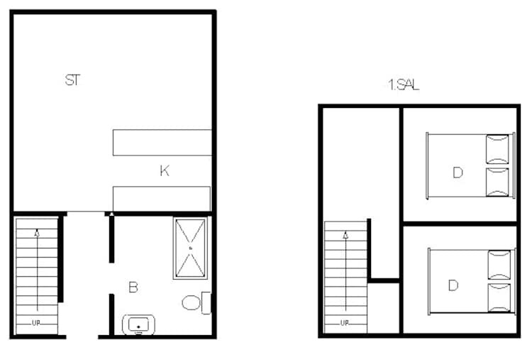 Gezellig toevluchtsoord in Lokken-By Traum-Plattegrond