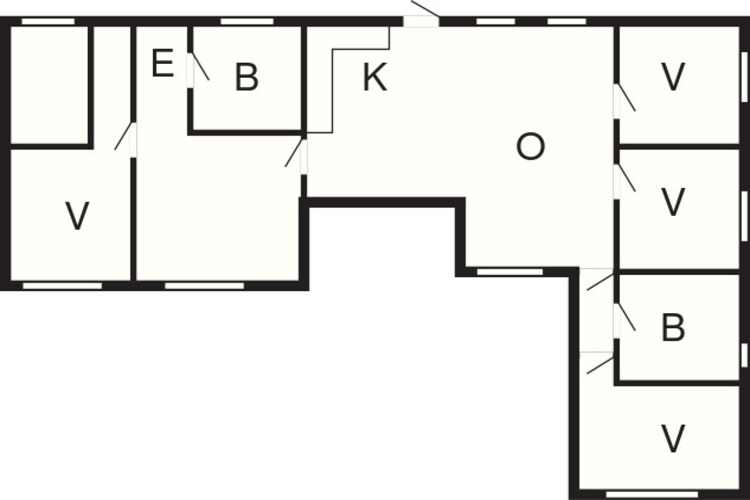 8 persoons vakantie huis in Løkken-Plattegrond