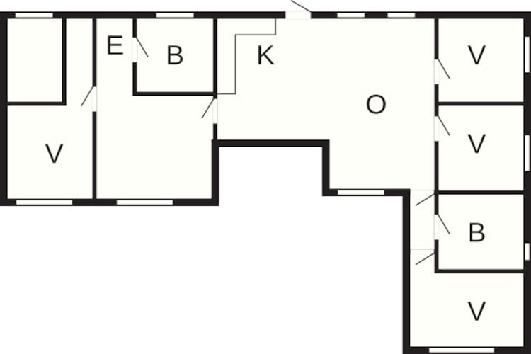 8 persoons vakantie huis in Løkken-Plattegrond