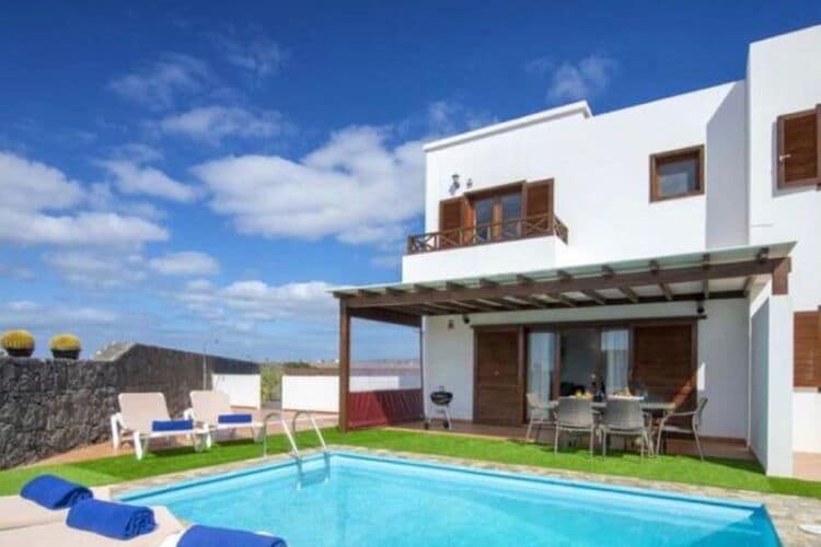 Vakantiehuizen Spanje | Lnzt | Vakantiehuis te huur in Playa-Blanca met zwembad  met wifi 6 personen