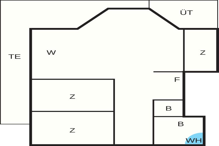 6 persoons vakantie huis in Saltum-Plattegrond
